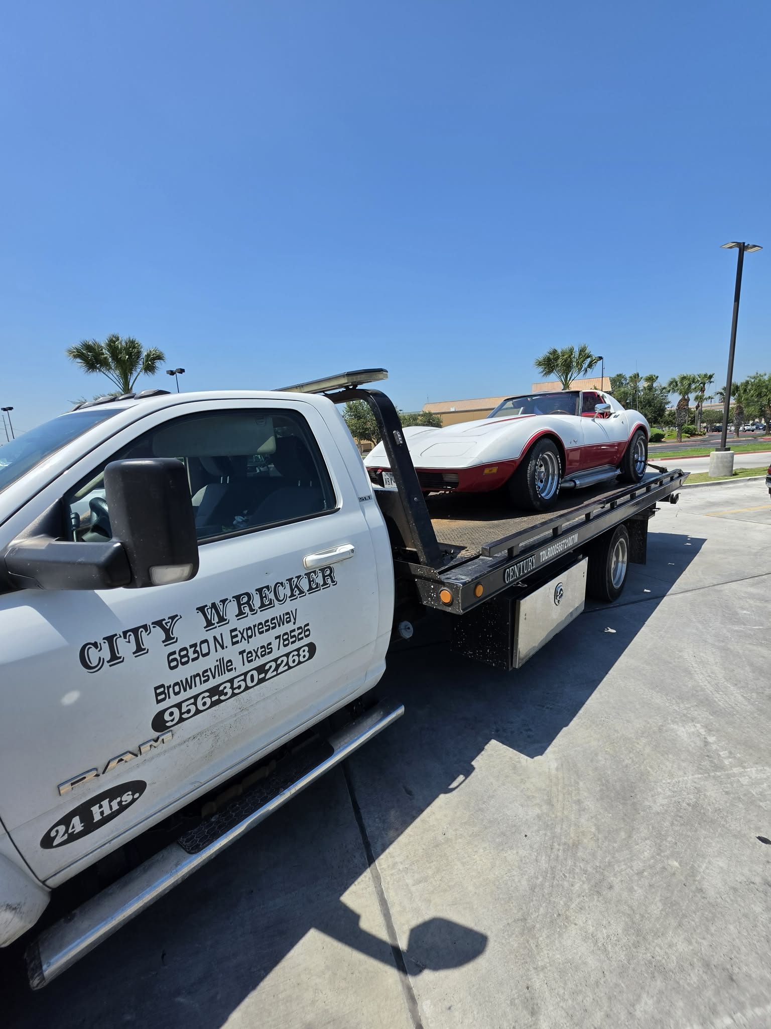 City Wrecker winching service